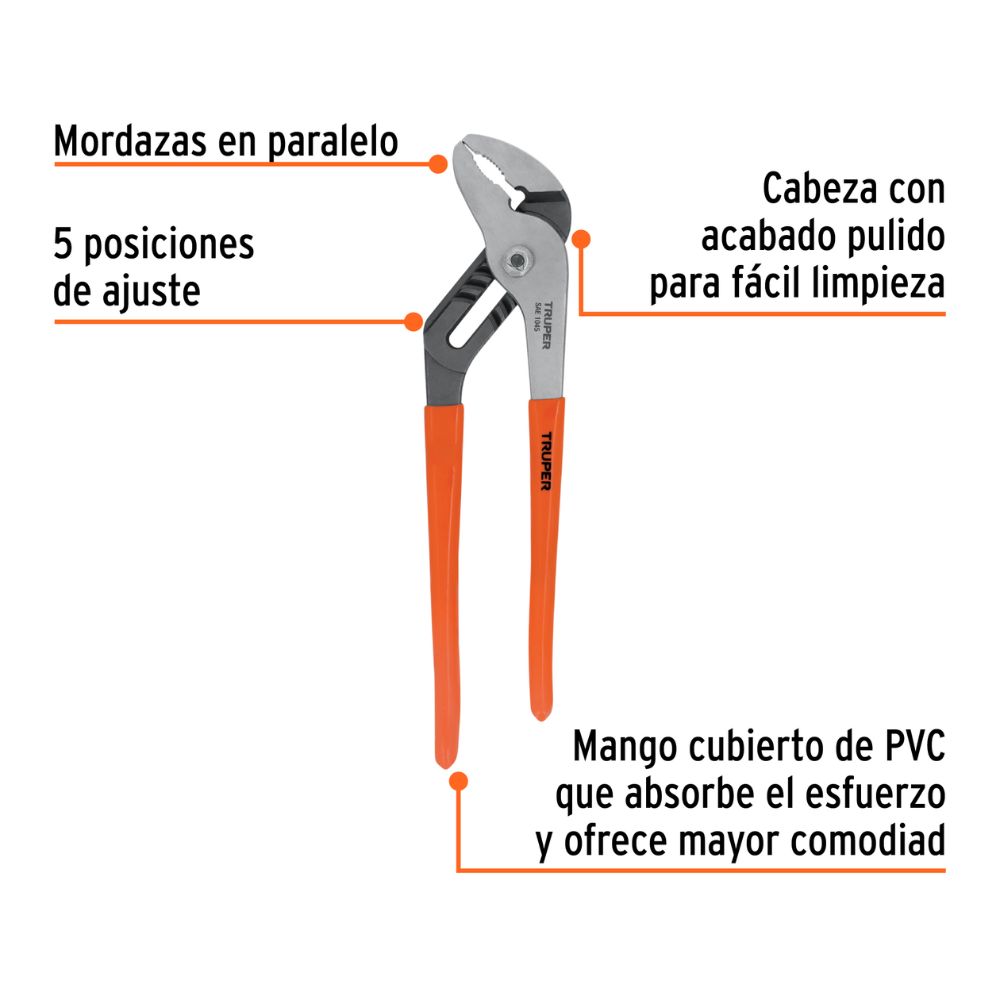 Alicate pico loro12″ TRUPER