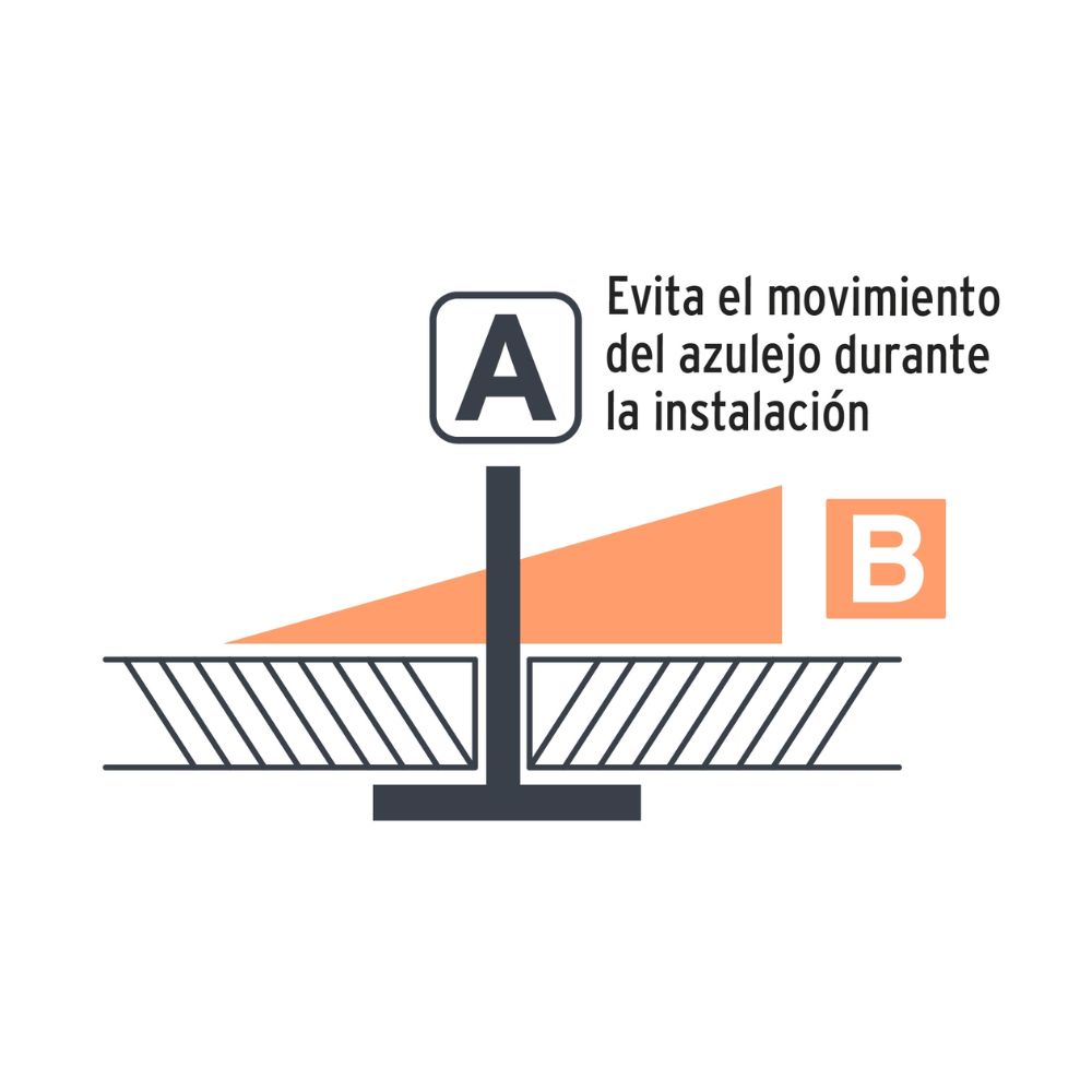 Cuñas para nivelación de azulejos, bolsa con 100pz TRUPER