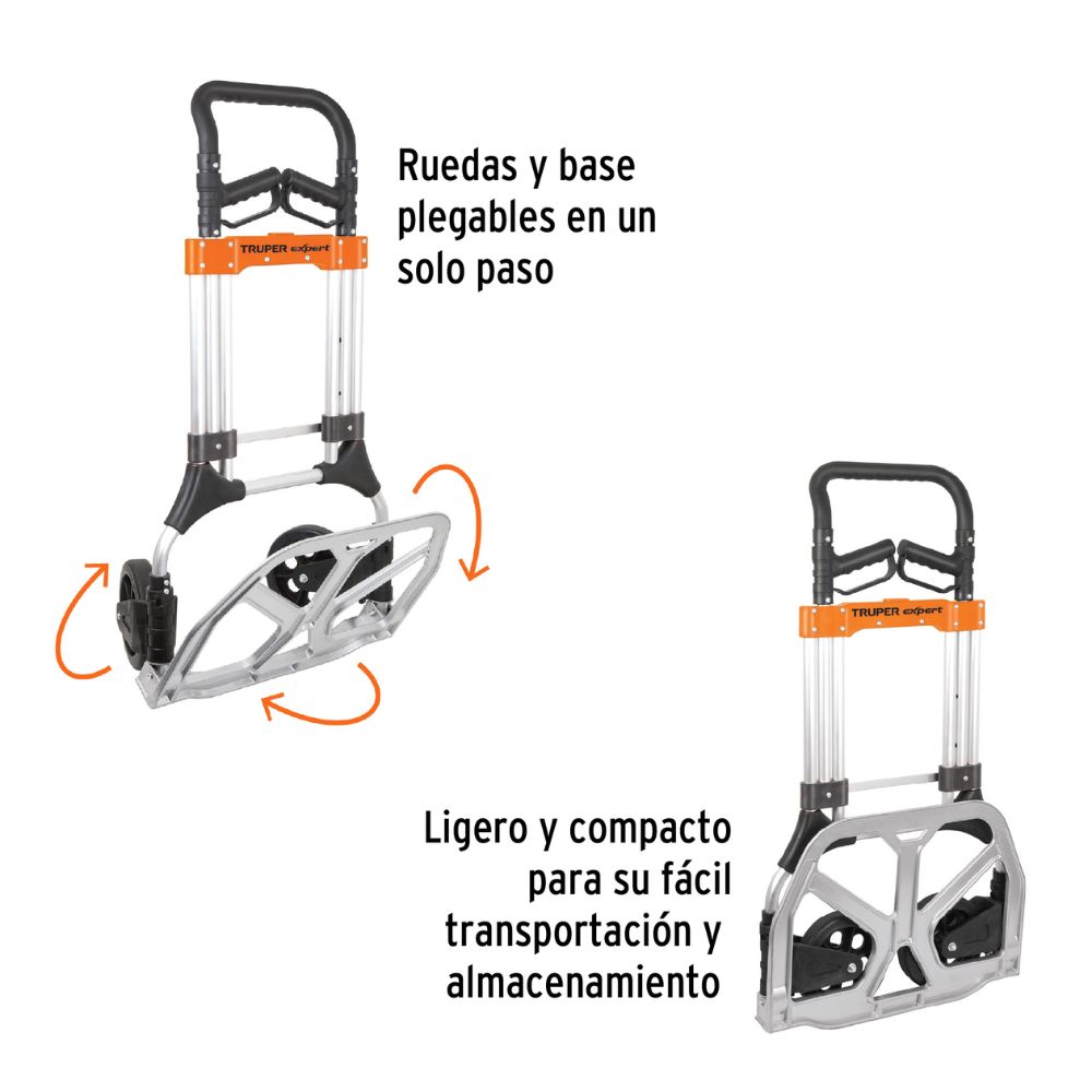 Carreta de carga plegable TRUPER