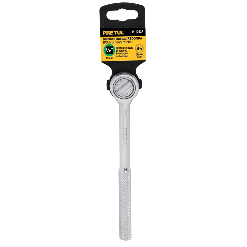 Ratch 1/2″ cabeza redonda, PRETUL