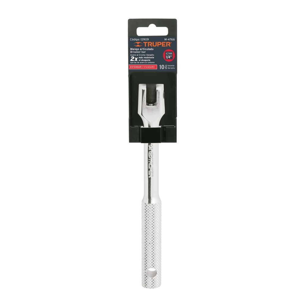 Palanca articulada de 5-3/4″x 13 mm para encastre 1/4″ TRUPER