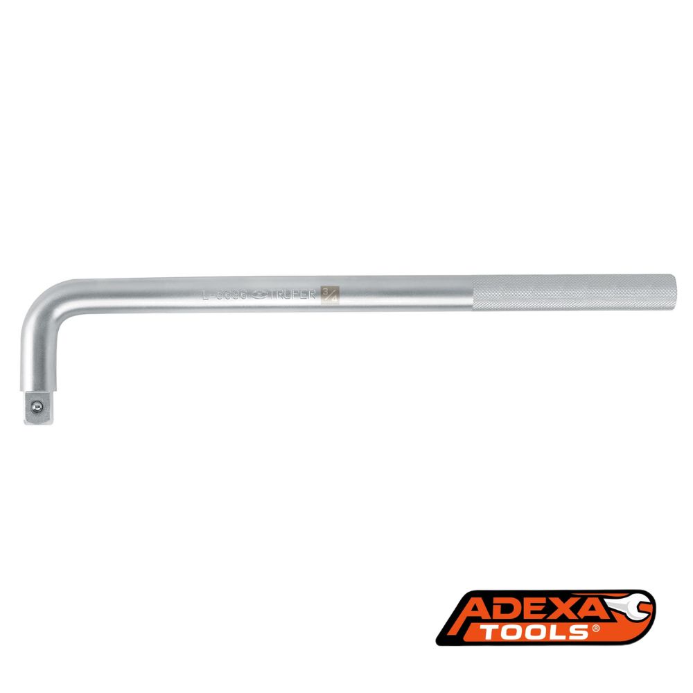 Palanca en L 3/4″ de 18″(45cm) TRUPER