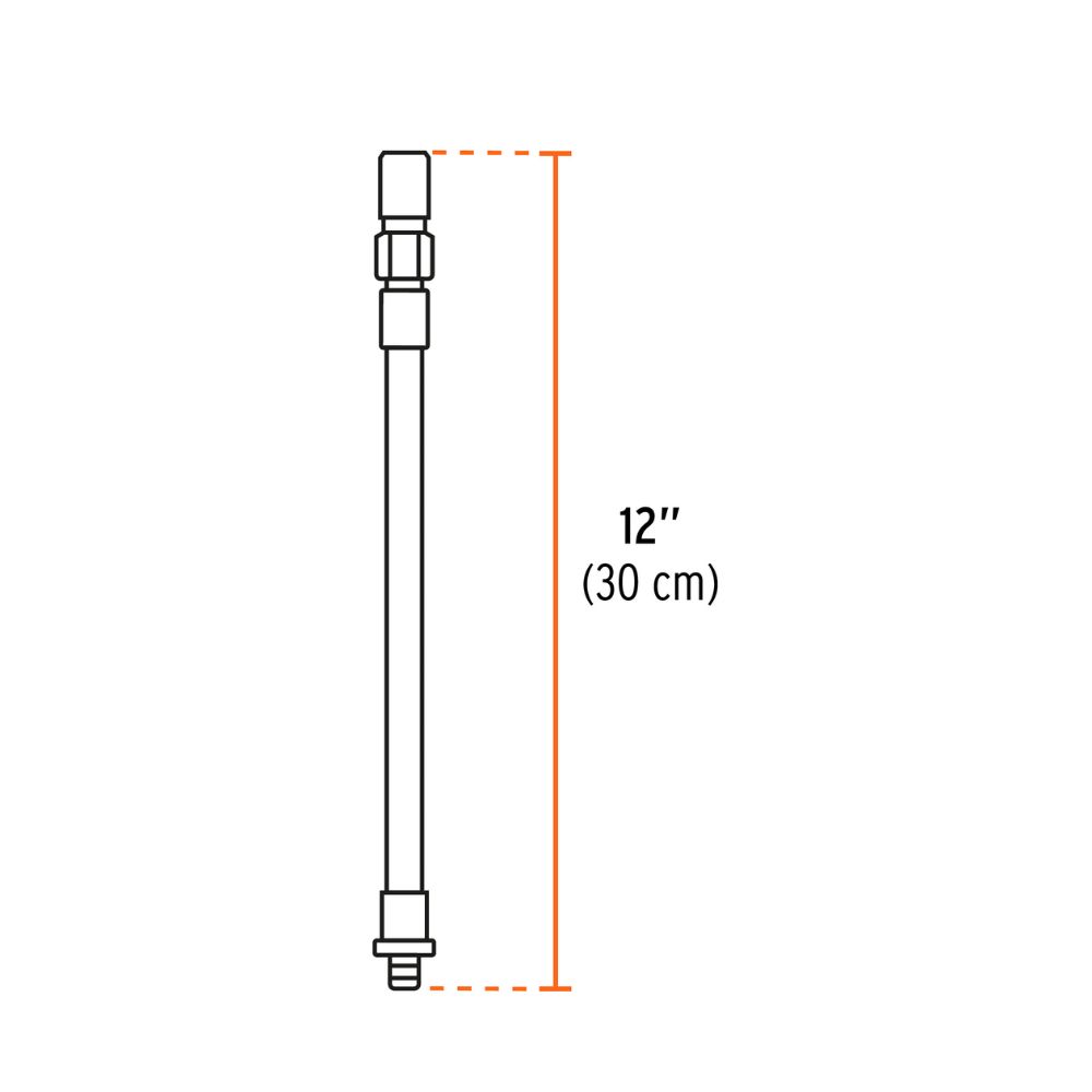 Extensión flexible para engrasadora TRUPER