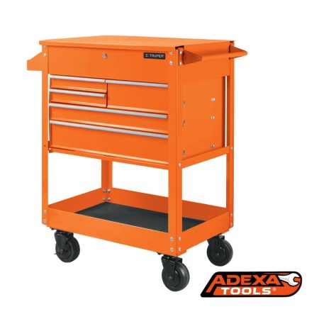 Organizador, carro metálico 5 cajones, capacidad 320 kg, TRUPER