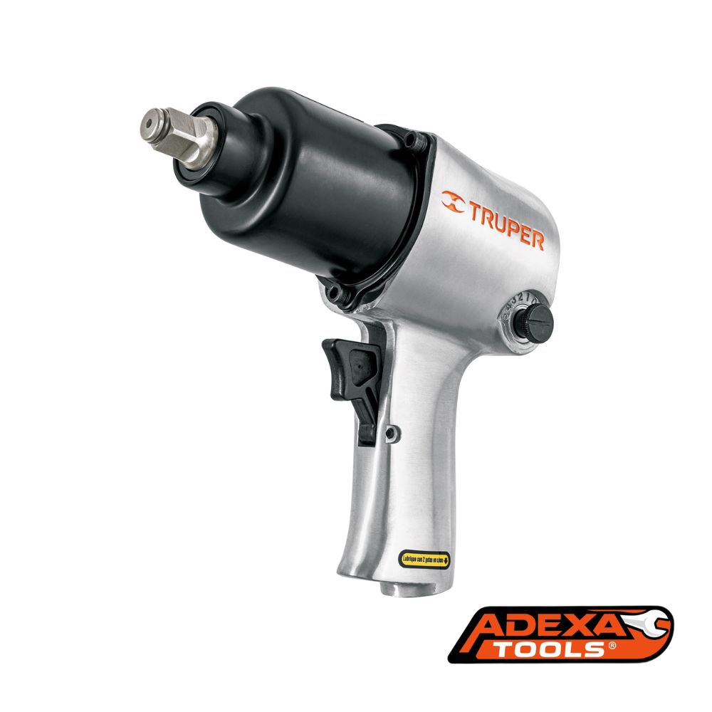 Llave de impacto neumática 1/2″, industrial, TRUPER