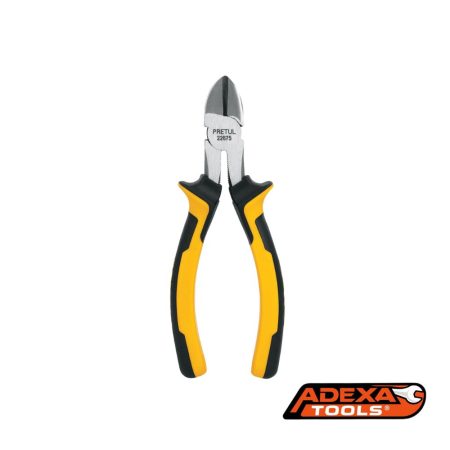 Alicate de corte diagonal 6" mango Comfort Grip, PRETUL