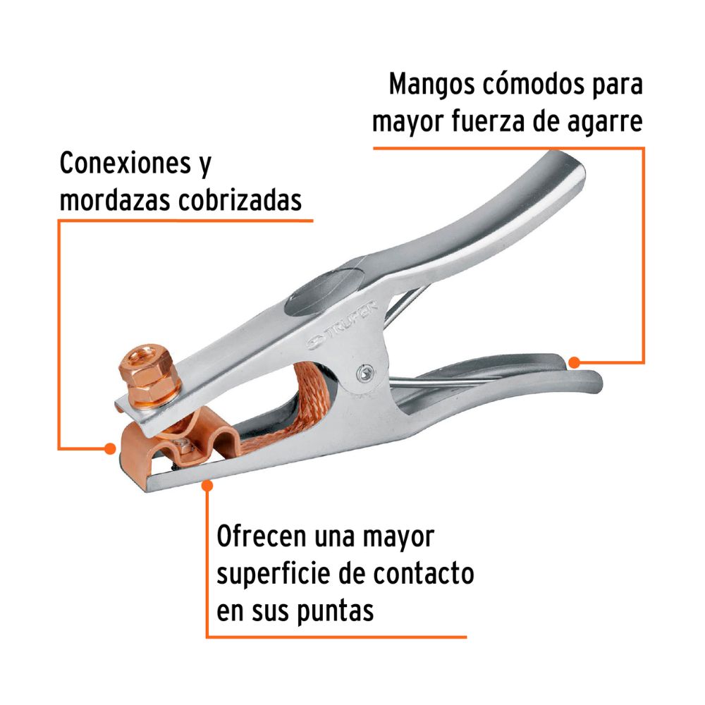 Tenaza para tierra de 300 A, TRUPER