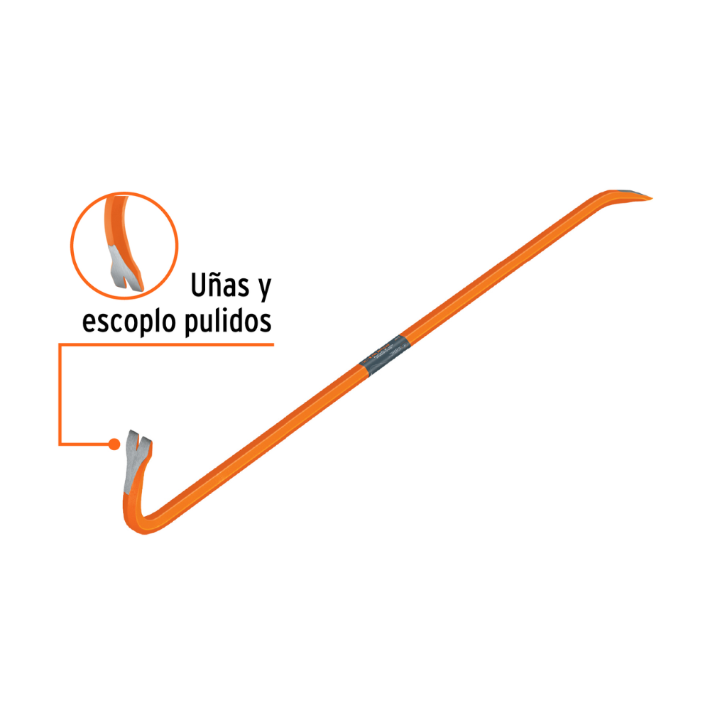 Barreta pata de cabra 1″ x 120 cm, TRUPER